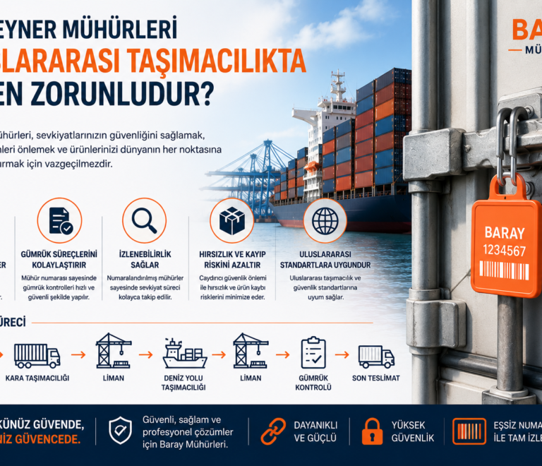 Konteyner Mühürleri Neden Uluslararası Taşımacılıkta Zorunludur?